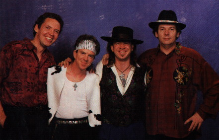 the bands last night together